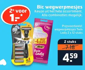 Etos Bic wegwerpmesjes aanbieding