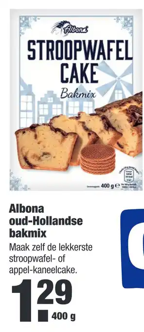 ALDI Albona oud-hollandse bakmix 400 gram aanbieding