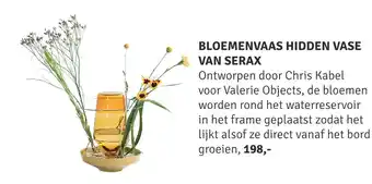 Nijhof Bloemenvaas hidden vase van serax aanbieding