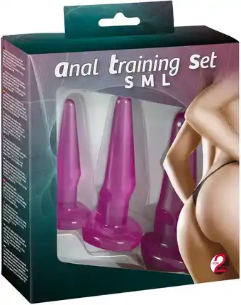 Bol.com You2Toys – Kunststof Training set Anaal SML Concept in Kegelvorm - Purper aanbieding