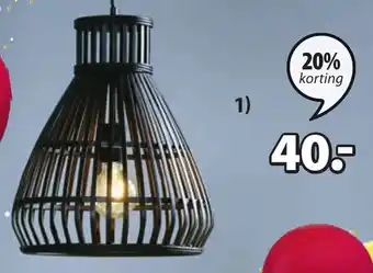 Jysk Karlsson hanglamp aanbieding