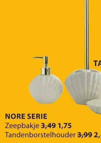 Jysk Nore serie aanbieding