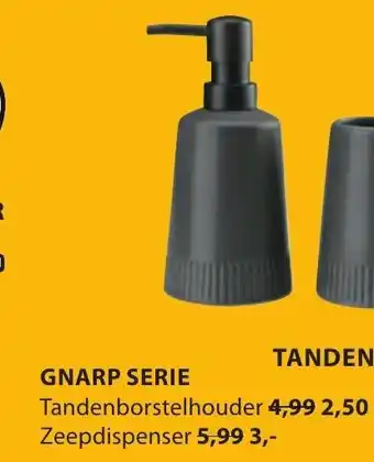 Jysk Gnarp serie aanbieding