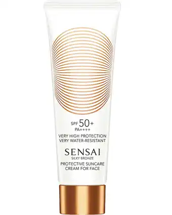 ICI Paris XL Sensai Cellular Protective Cream For Face Spf 50 Sensai - Silky Bronze Zonnebrandcrème aanbieding