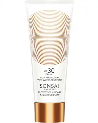 ICI Paris XL Sensai Cellular Protective Cream For Body Spf 30 Sensai - Silky Bronze Zonnebrandcrème aanbieding