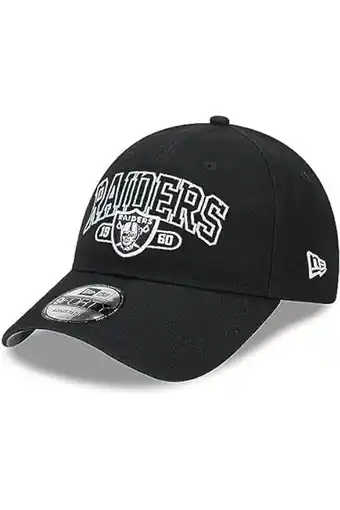 Amazon New Era 9Forty Snapback Cap - Outline Las Vegas Raiders - One Size Zwart aanbieding