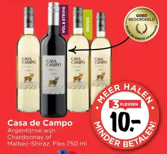 Vomar Voordeelmarkt Casa de campo 750 ml aanbieding