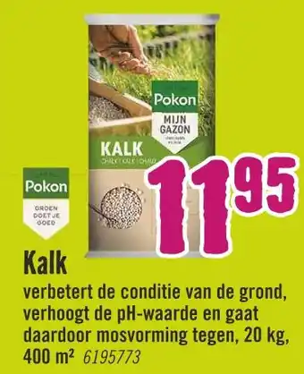 Hornbach Kalk aanbieding