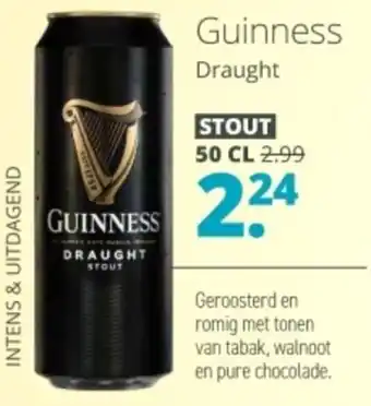 Mitra Guinness Draught 50 cl aanbieding