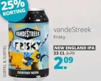 Mitra VandeStreek Frisky 33 cl aanbieding