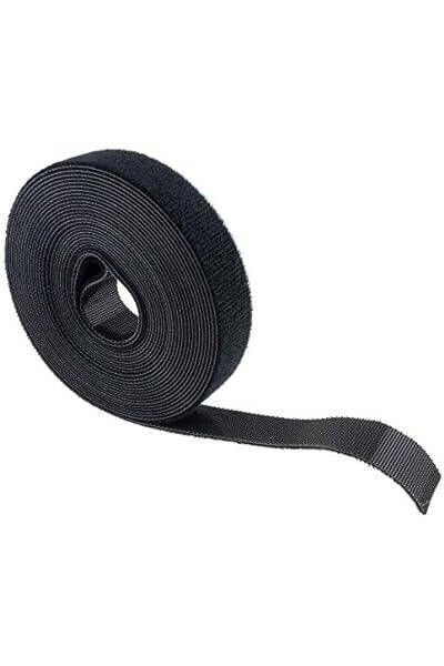 Klittenband-kabelbinders - 20mm x 10m - klittenband voor kabels - op maat te snijden, zwart Klittenband-kabelbinders - 20mm x 10m - klittenband voor kabels - op maat te snijden, zwart