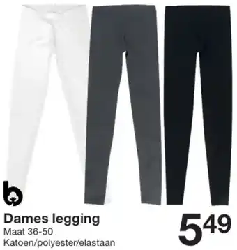 Zeeman Dames legging aanbieding