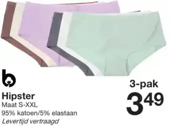 Zeeman Hipster 3-pak aanbieding