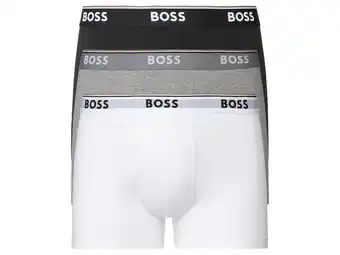 Lidl HUGO BOSS 3 heren boxershorts aanbieding