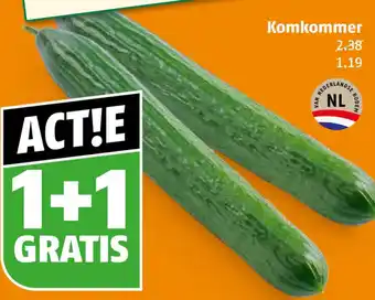 Poiesz Komkommer aanbieding