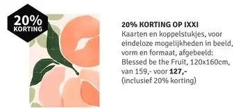 Nijhof 20% KORTING OP IXXI aanbieding