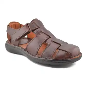 Spartoo Sandalen Innovation Sandalias marrones de piel by aanbieding