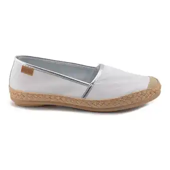 Spartoo Espadrilles Cbp - Conbuenpie Alpargatas de piel blancas by CBP aanbieding