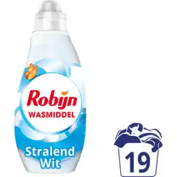 Jumbo Robijn Klein & Krachtig Classics Vloeibaar Wasmiddel Stralend Wit 19 wasbeurten aanbieding