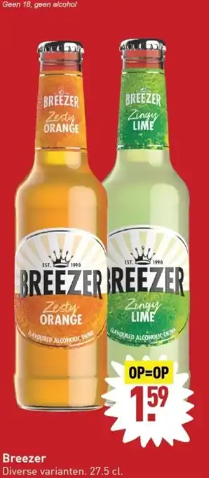 ALDI Breezer. 27.5 cl. aanbieding