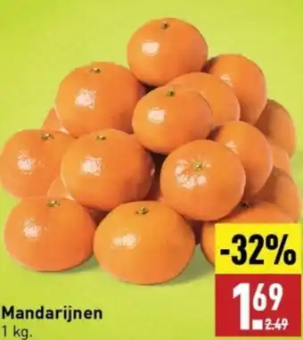 ALDI Mandarijnen 1 kg. aanbieding