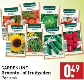 ALDI GARDENLINE Groente of fruitzaden aanbieding