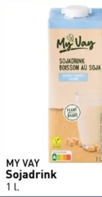 ALDI MY VAY Sojadrink 1L aanbieding