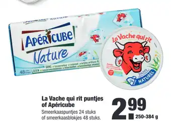 ALDI La vache qui rit puntjes of apéricube aanbieding