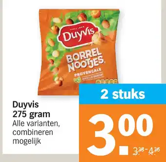 Albert Heijn Duyvis 275 gram aanbieding