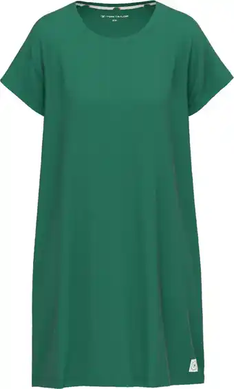 Bol.com TOM TAILOR Pure Cotton Dames Big Shirt - Groen - Maat L aanbieding