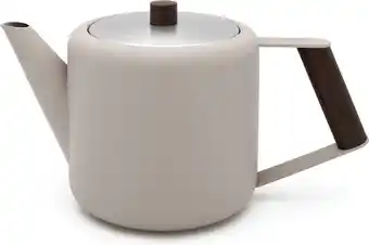 Bol.com Bredemeijer - Theepot Duet Design Boston 1,1L zand - Dubbelwandig aanbieding