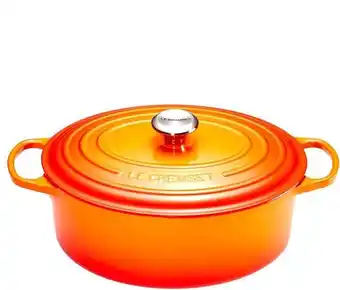 Bol.com Le Creuset Braadpan Ovaal Signature Oranjerood - ø 31 cm / 6.3 Liter aanbieding