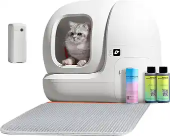 Bol.com PETKIT Pura MAX – Automatische Kattenbak – Elektrisch – Kattenbak Zelfreinigend – Bedienen via de App aanbieding