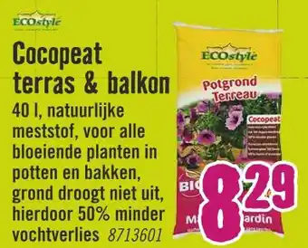 Hornbach Cocopeat terras & balkon aanbieding