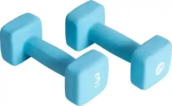Bol.com Pure2Improve Neopreen Dumbell set 2x3 kg aanbieding