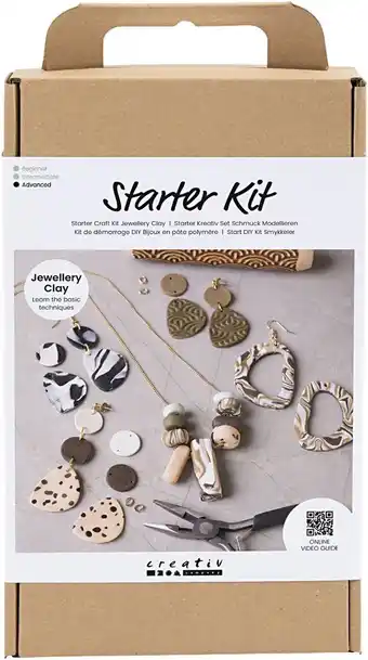 Bol.com Creativ Company Starter Hobbyset Sieraden Klei aanbieding