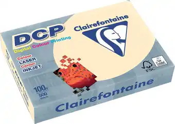 Bol.com Clairefontaine DCP presentatiepapier A4 100 g ivoor pak van 500 vel aanbieding