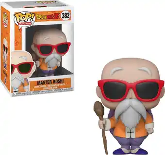 Bol.com Funko Pop! Dragonball Z Master Roshi with Staff - #382 Verzamelfiguur aanbieding