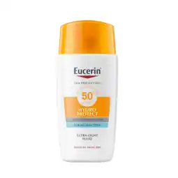 De Online Drogist Eucerin Sun Hydro Protect Ultralichte fluide Spf 50+ 50ML aanbieding