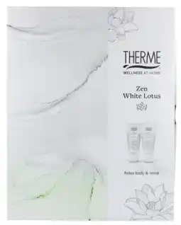 De Online Drogist Therme Zen White Lotus Shower Treatment Giftset 1ST aanbieding