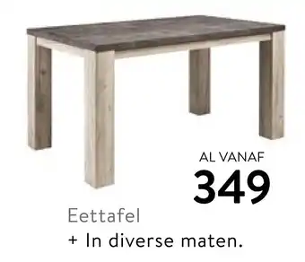 Profijt Meubel Eettafel aanbieding