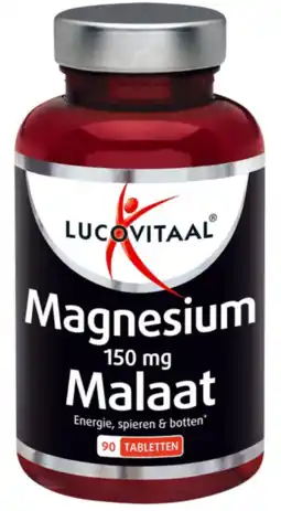 De Online Drogist Lucovitaal Magnesium Malaat Capsules aanbieding