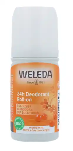 De Online Drogist Weleda 24h Roll-On Duindoorn Deodorant aanbieding