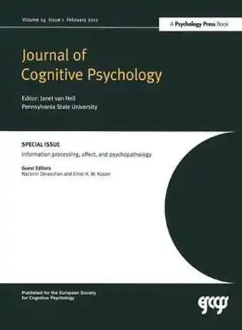 Bol.com Information Processing, Affect, and Psychopathology aanbieding