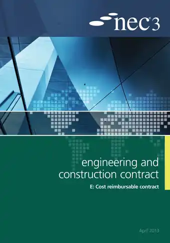 Bol.com Nec3 Engineering and Construction Contract aanbieding