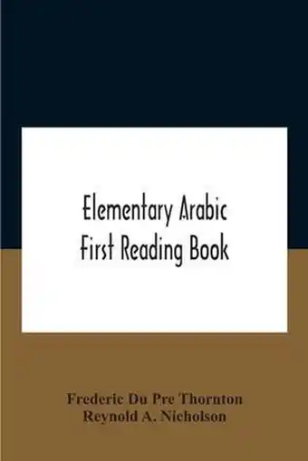 Bol.com Elementary Arabic First Reading Book aanbieding