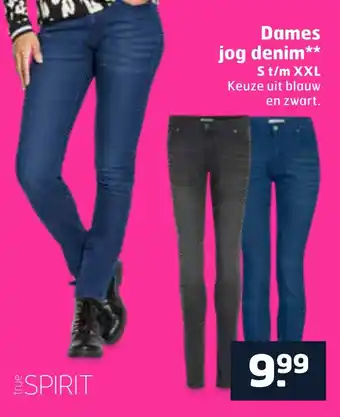 Etos Dames jog denim** aanbieding