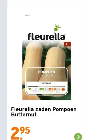 GAMMA Fleurella zaden Pompoen Butternut aanbieding