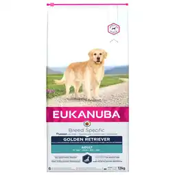 Pets Place Eukanuba Adult Golden Retriever - Hondenvoer - Kip 12 kg aanbieding