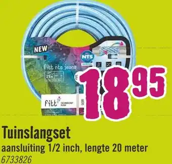 Hornbach Tuinslangset aanbieding